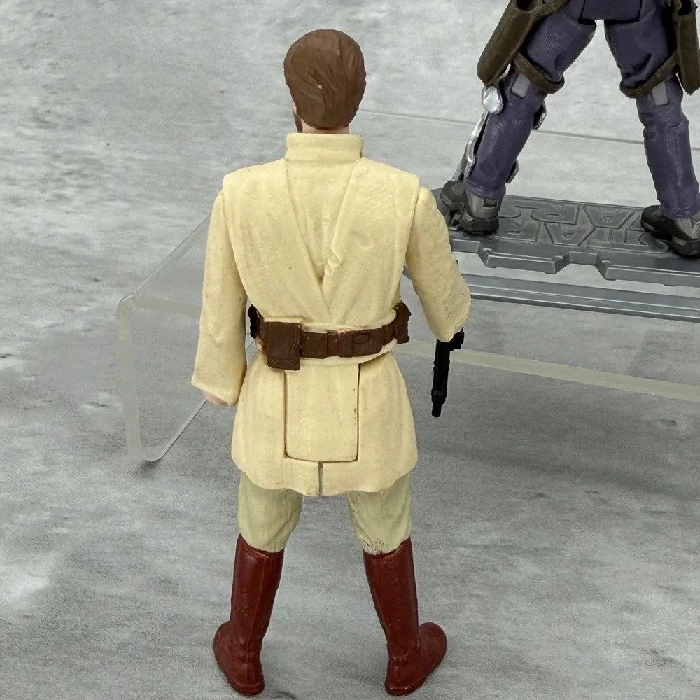 Star Wars Attack Of The Clones Action figure Lot Jango Fett Super Battle Droid